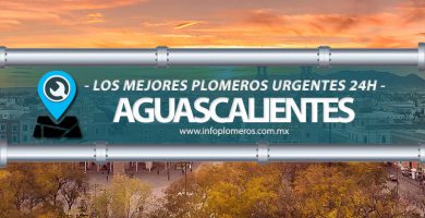 plomeros urgentes 24 horas Aguascalientes